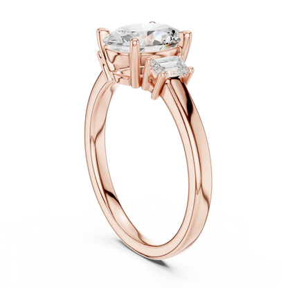 Three Grace Diamond Ring