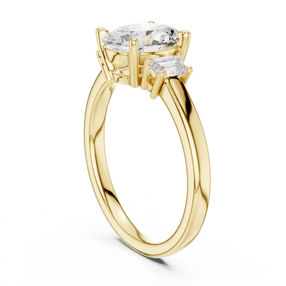 Three Grace Diamond Ring