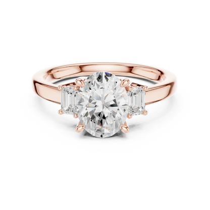 Three Grace Diamond Ring