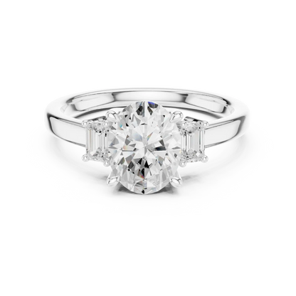 Three Grace Diamond Ring