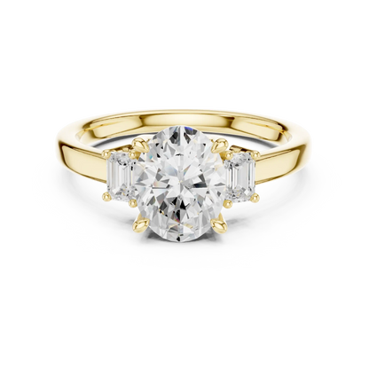 Three Grace Diamond Ring