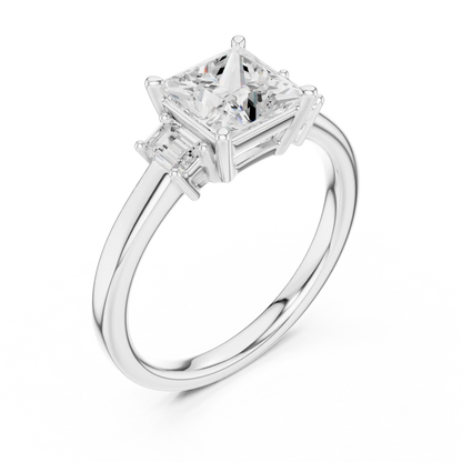 Three Sisters Diamond Ring
