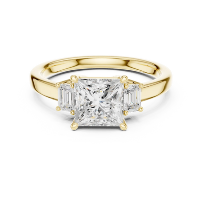 Three Sisters Diamond Ring