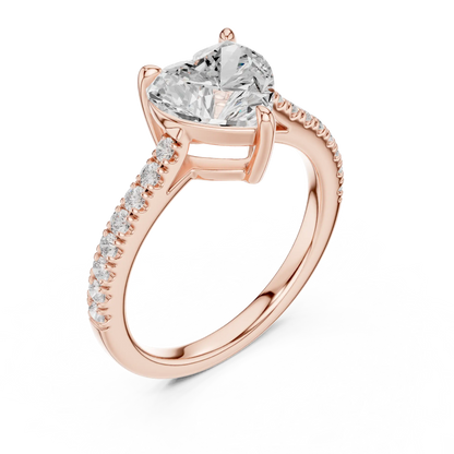 True Heart Diamond Ring