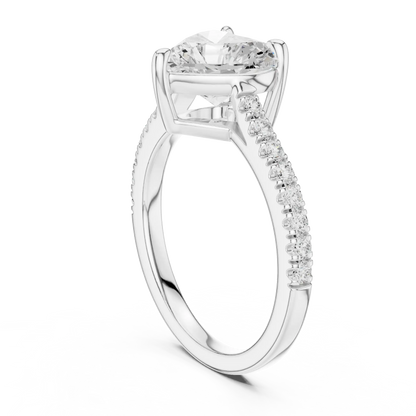 True Heart Diamond Ring