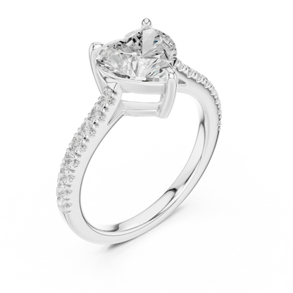 True Heart Diamond Ring