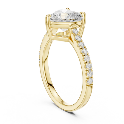 True Heart Diamond Ring