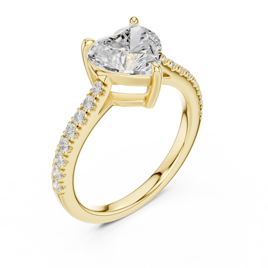 True Heart Diamond Ring