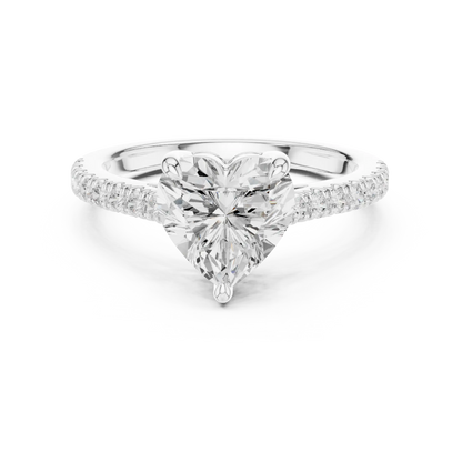 True Heart Diamond Ring