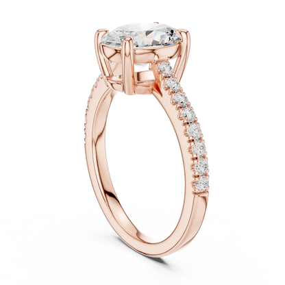 Oval Muse Diamond Ring