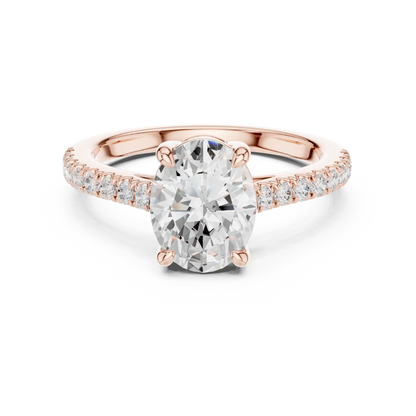 Oval Muse Diamond Ring