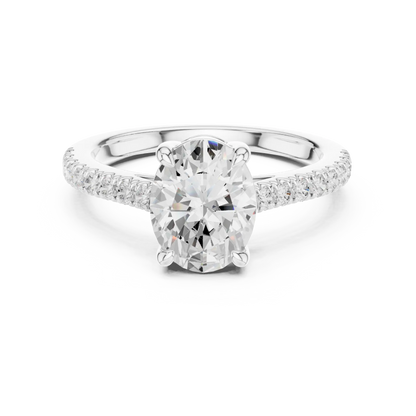 Oval Muse Diamond Ring