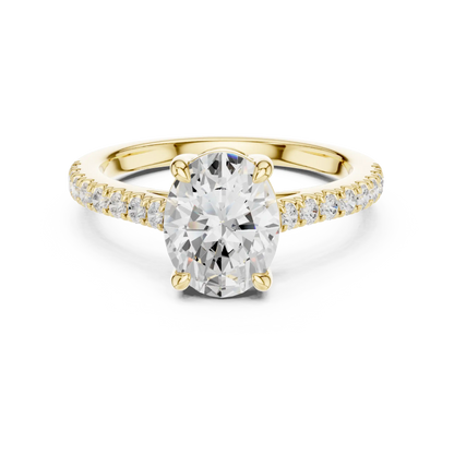 Oval Muse Diamond Ring
