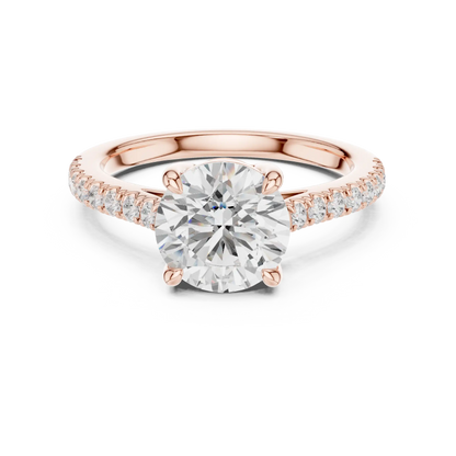 Cathedral Diamond Ring
