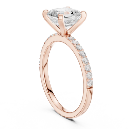 Step Terrace Diamond Ring