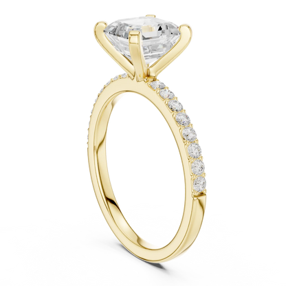 Step Terrace Diamond Ring