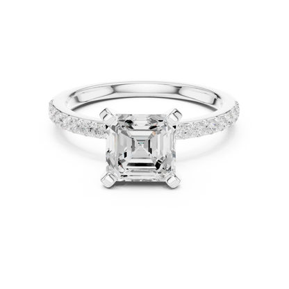 Step Terrace Diamond Ring