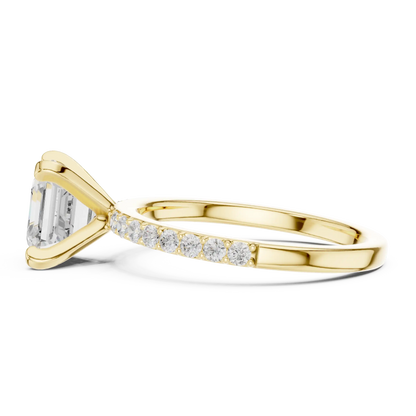 Step Terrace Diamond Ring