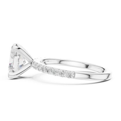 Oval Grace Diamond Ring