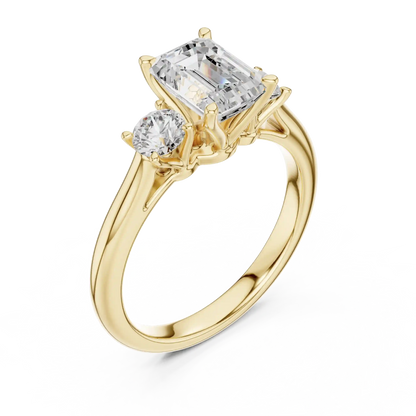 Three Muses Diamond Ring