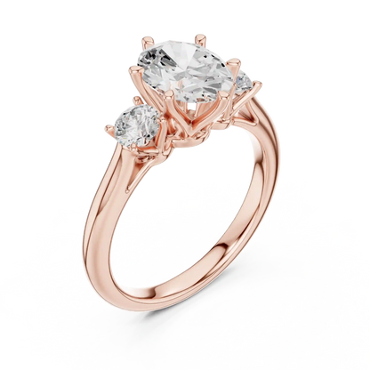 Three Graces Diamond Ring