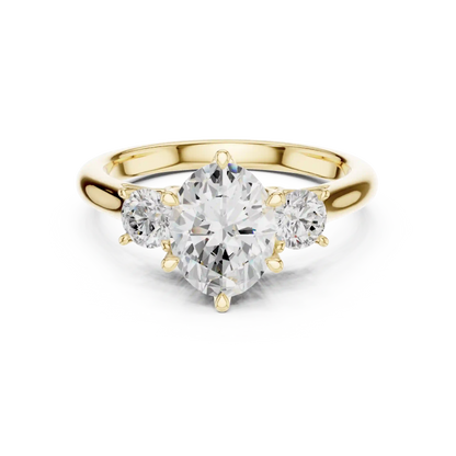 Three Graces Diamond Ring