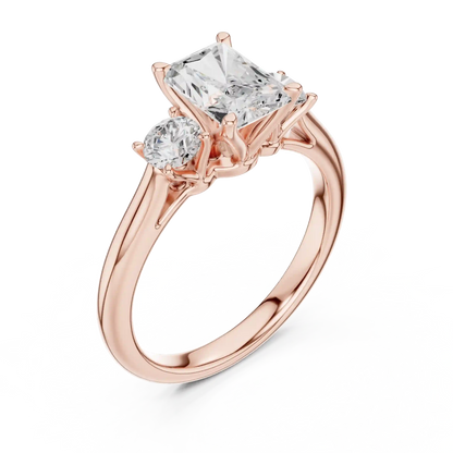 Three Sentinels Diamond Ring