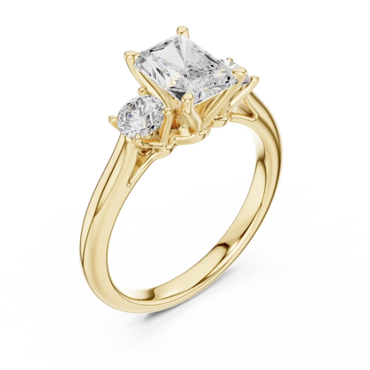 Three Sentinels Diamond Ring