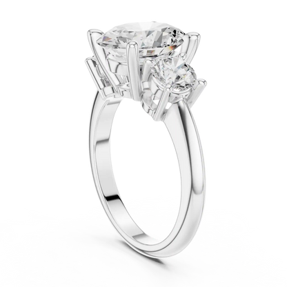 Trio Bloom Diamond Ring