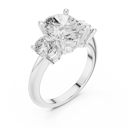 Trio Bloom Diamond Ring