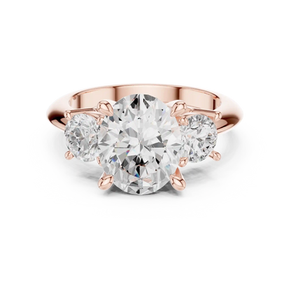 Trio Bloom Diamond Ring