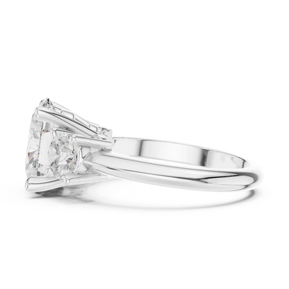 Trio Bloom Diamond Ring