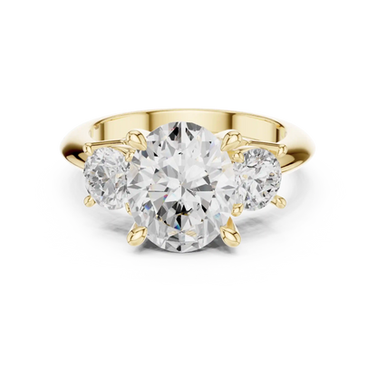 Trio Bloom Diamond Ring