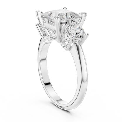 Trio Anchor Diamond Ring