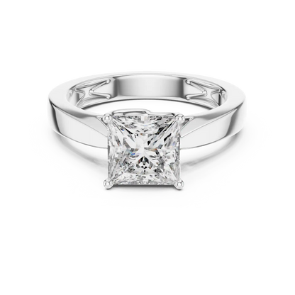 Trellis Vine Diamond Ring
