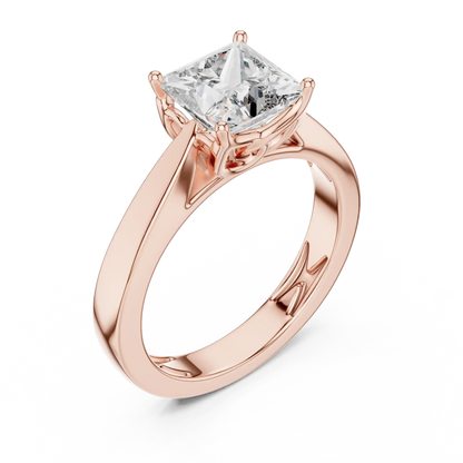 Trellis Vine Diamond Ring