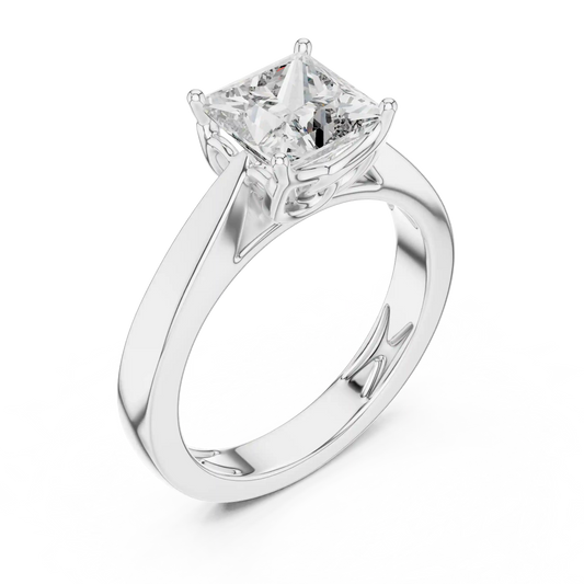 Trellis Vine Diamond Ring