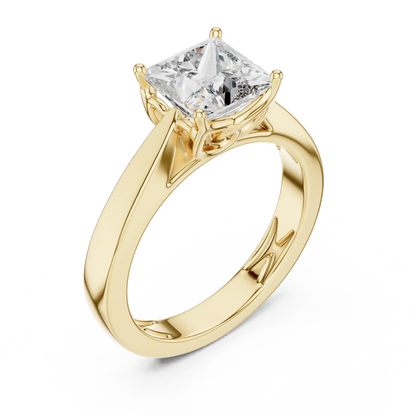 Trellis Vine Diamond Ring