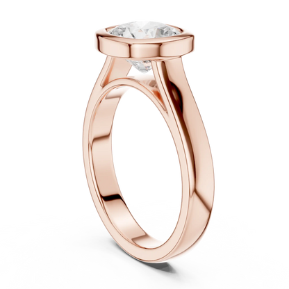 Bold Frame Diamond Ring