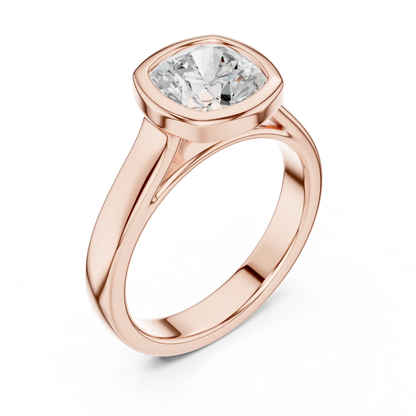 Bold Frame Diamond Ring