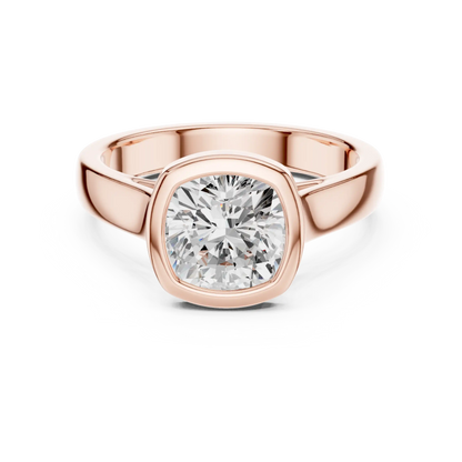 Bold Frame Diamond Ring