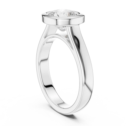 Bold Frame Diamond Ring