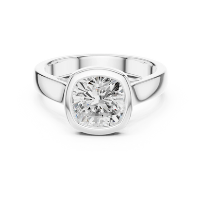 Bold Frame Diamond Ring