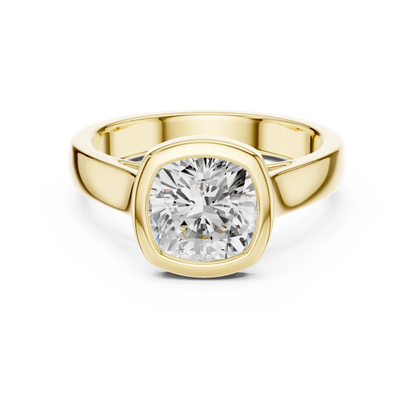 Bold Frame Diamond Ring