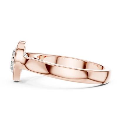 Devoted Heart Diamond Ring