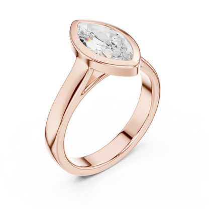 Sheer Frame Diamond Ring