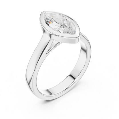 Sheer Frame Diamond Ring