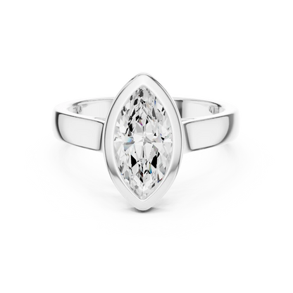 Sheer Frame Diamond Ring