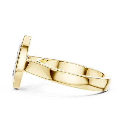 Sheer Frame Diamond Ring