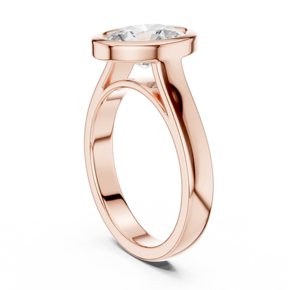 Oval Embrace Diamond Ring